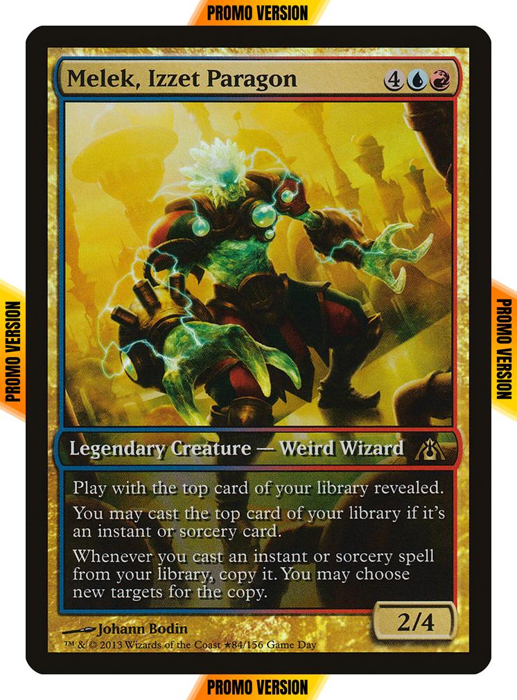 Melek, Izzet Paragon [84] [Dragon's Maze Promos] [Foil]