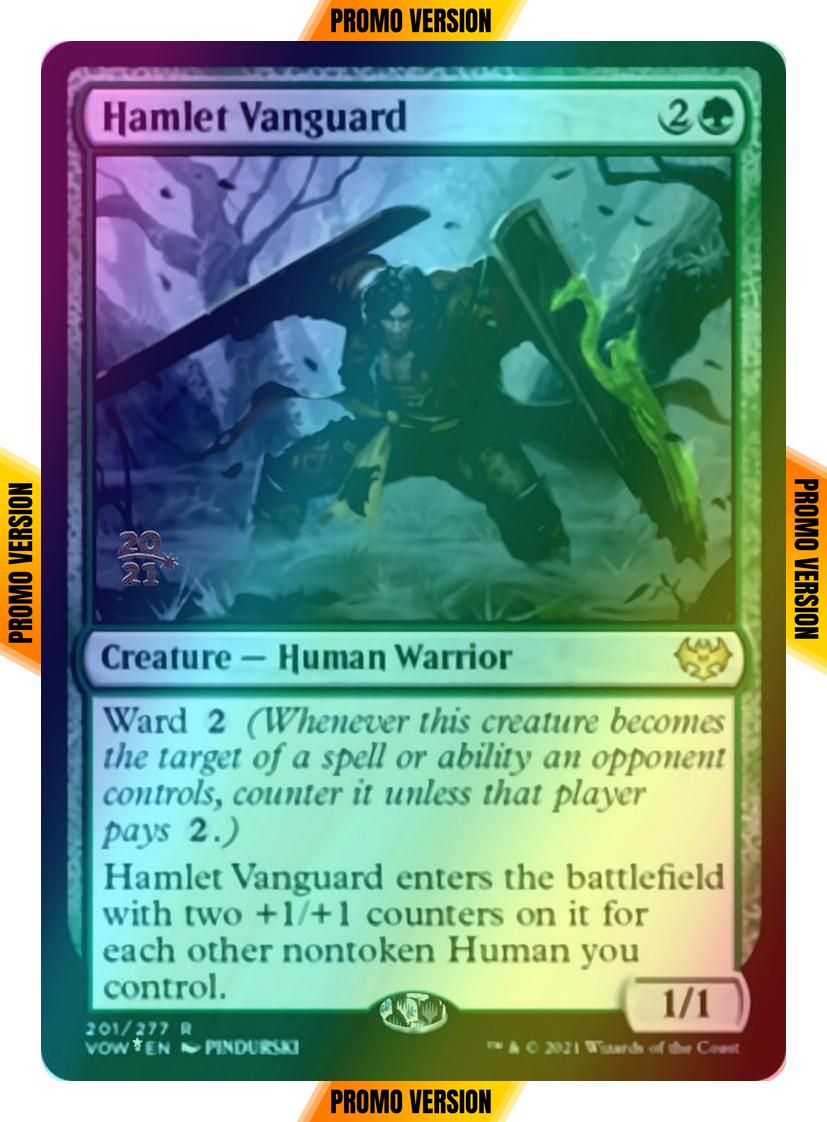 Hamlet Vanguard [Prerelease] [201s] [Innistrad: Crimson Vow: Promos] [Foil]