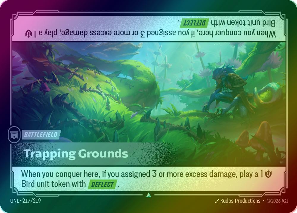 Trapping Grounds - 217/219 [Unleashed] [Foil]