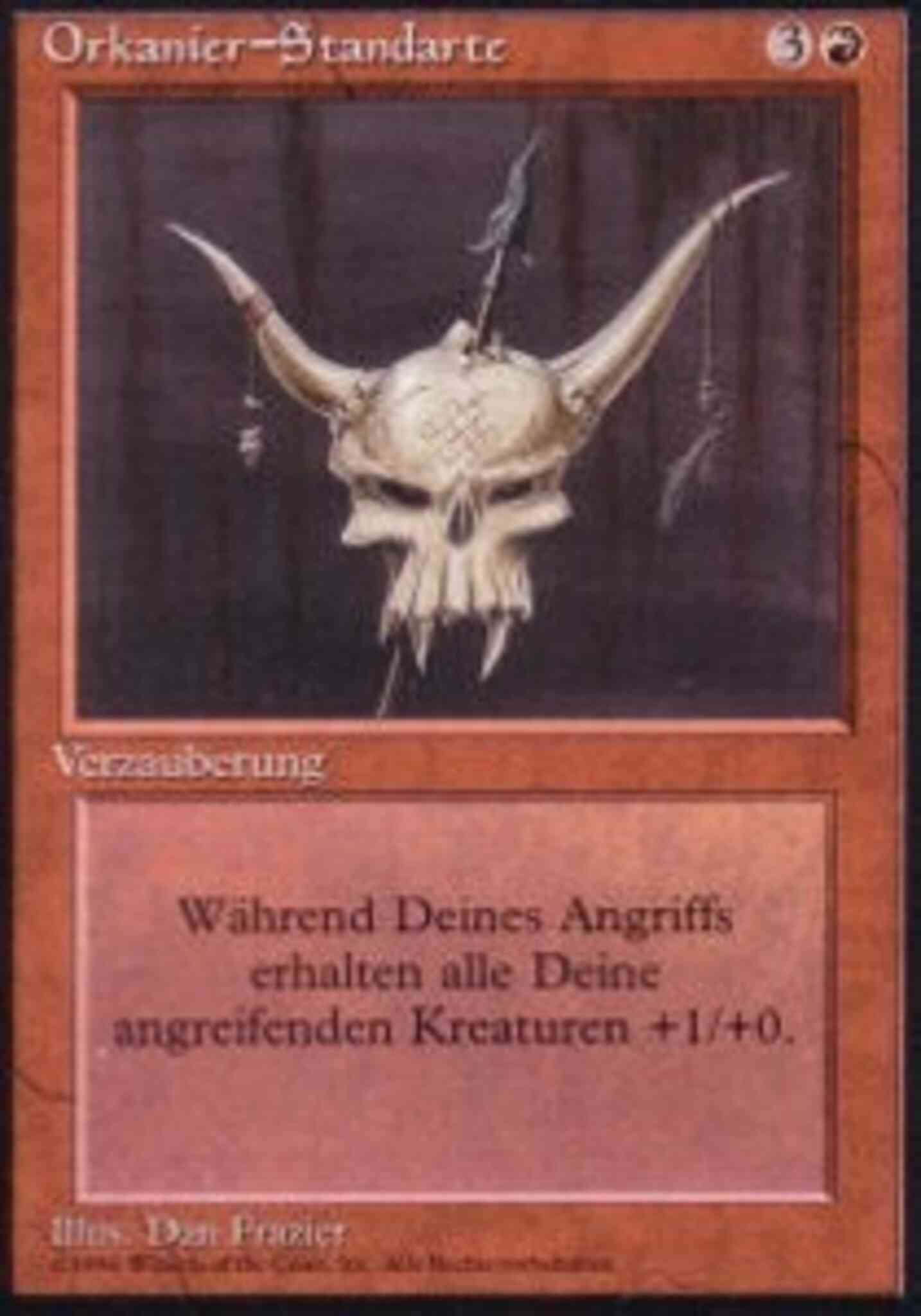 Orcish Oriflamme - German [169] [Foreign Black Border: German] [Non-Foil]