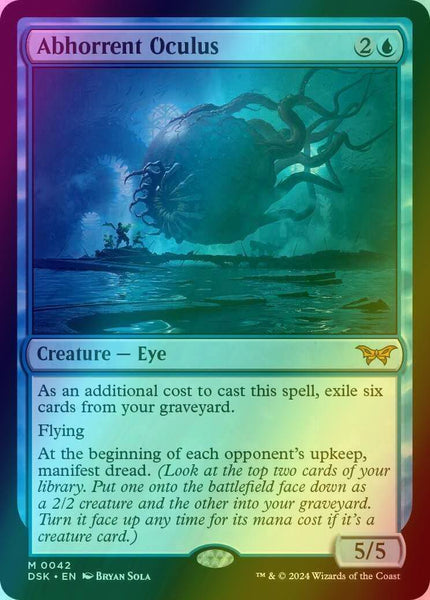 abhorrent oculus mtg card [42] [Duskmourn: House of Horror] [Foil] – Face to Face Games Model:Adjustable Put one onto the meta-bidorbuy Best Cards in Amonkhet