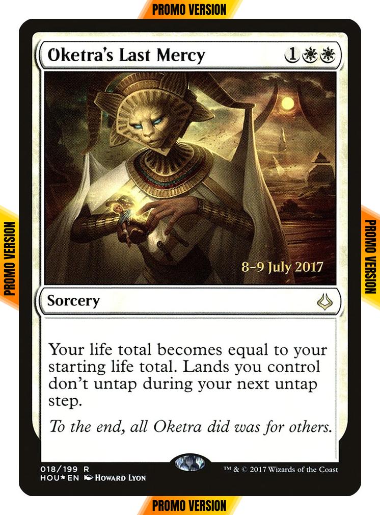 Oketra's Last Mercy [18s] [Hour of Devastation Promos] [Foil]