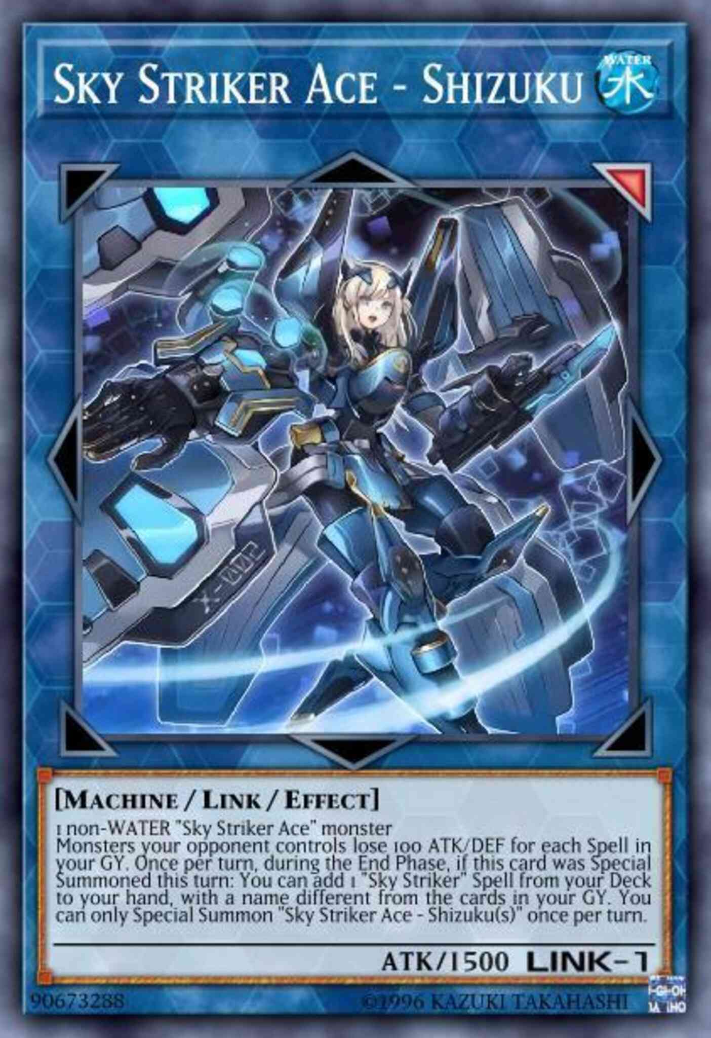 Sky Striker Ace - Shizuku - OP09-EN003 - Ultimate Rare - Unlimited