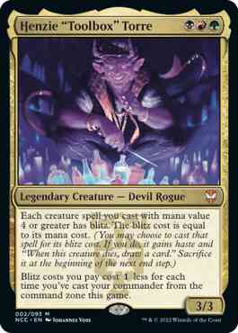 Henzie "Toolbox" Torre [2] [Streets of New Capenna: Commander] [Non-Foil]