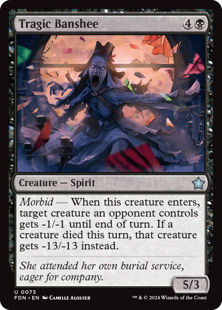 Tragic Banshee [73] [Foundations] [Non-Foil]