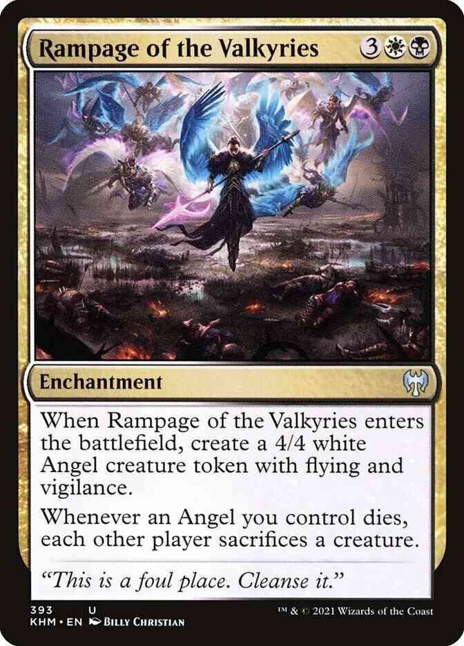 Rampage of the Valkyries [Theme Deck] [393] [Kaldheim] [Non-Foil]