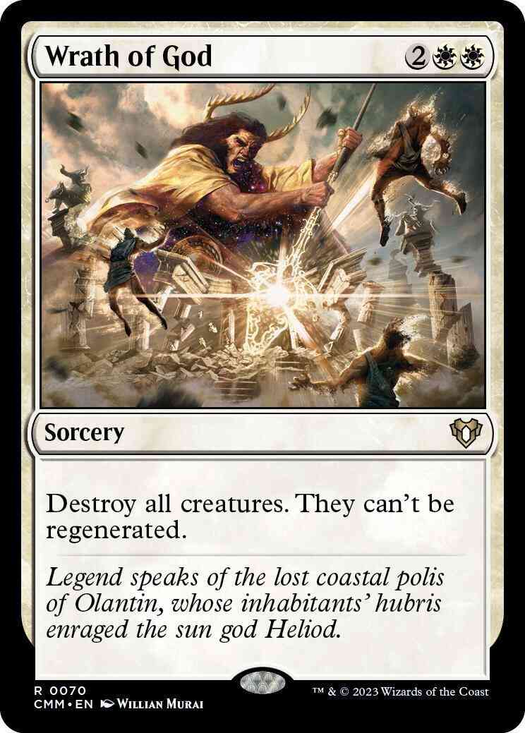 Wrath of God [70] [Commander Masters] [Non-Foil]