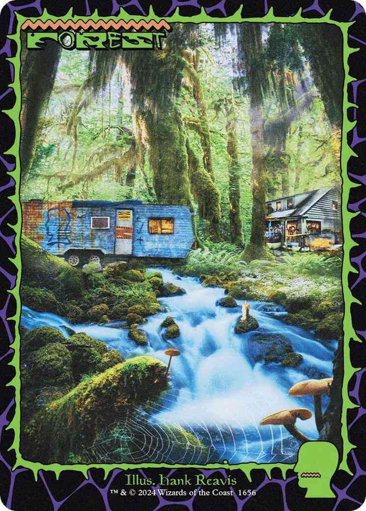 Forest [1656] [Full Art] [Brain Dead: Lands] [Secret Lair Drop] [Non-Foil]