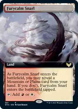 Furycalm Snarl [361] [Extended Art] [Strixhaven: School of Mages] [Non-Foil]