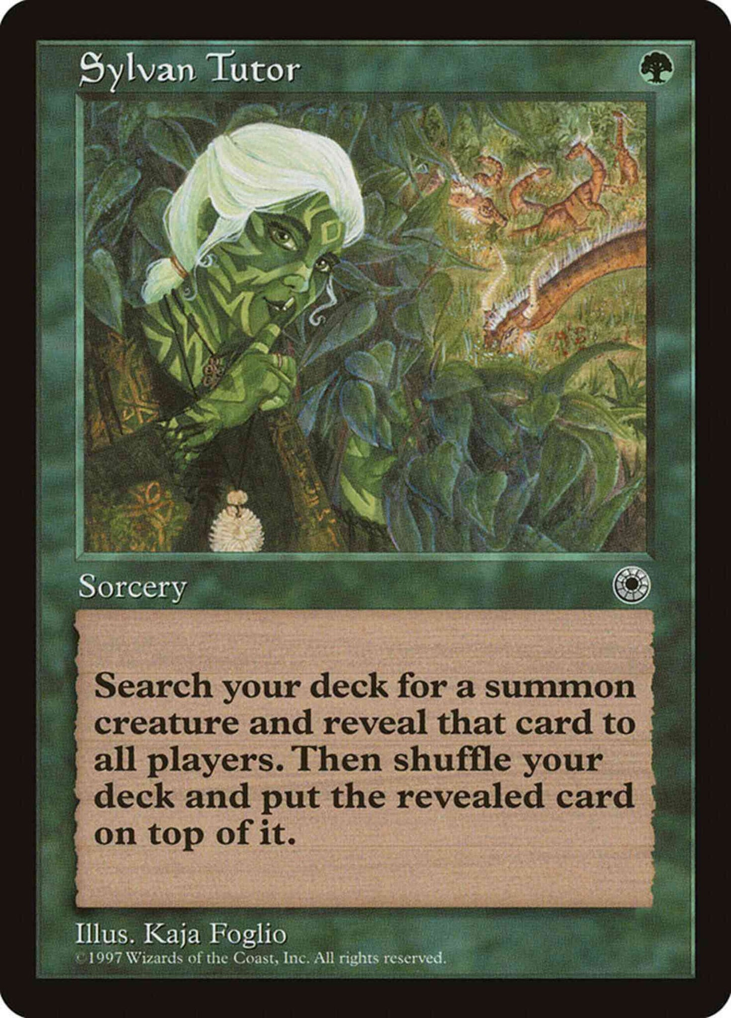 Sylvan Tutor [188] [Portal 1] [Non-Foil]