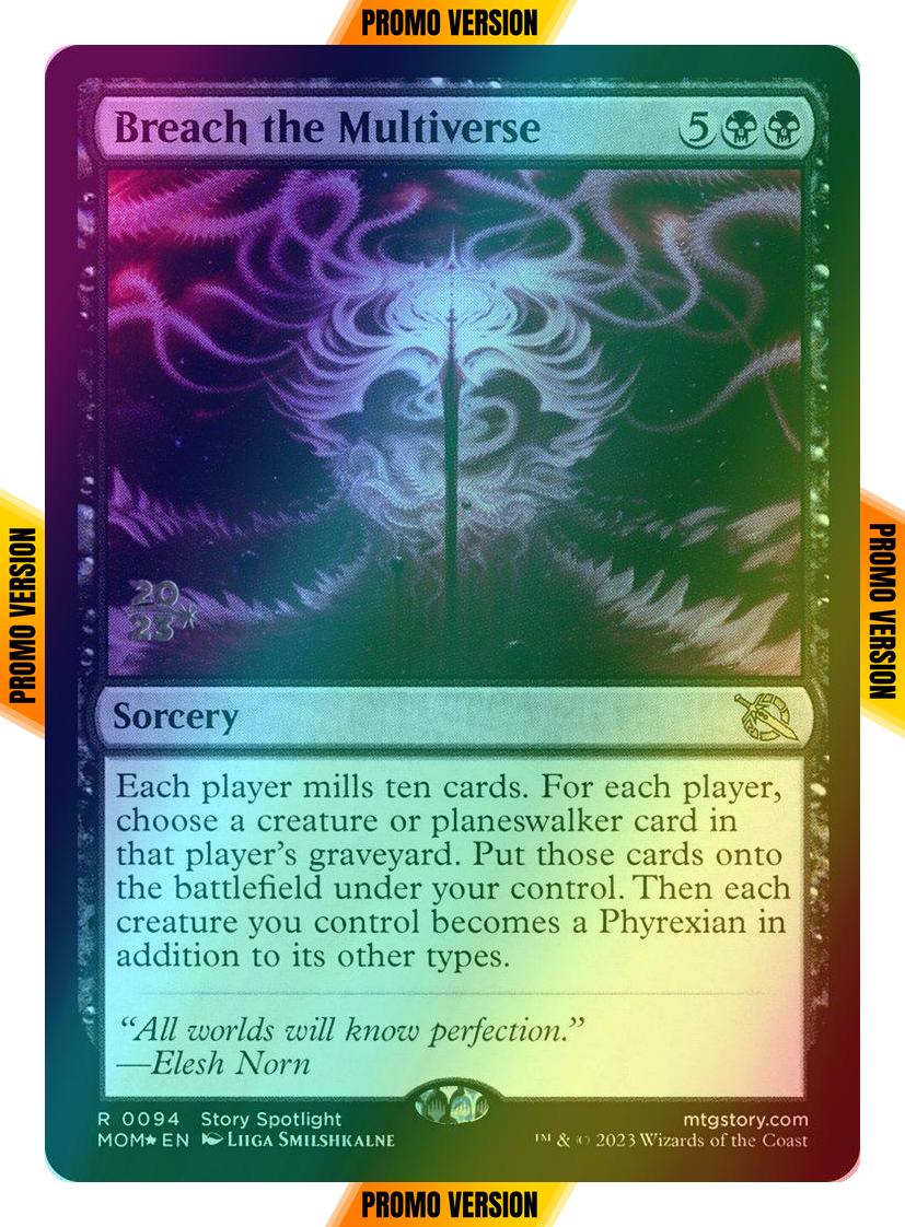 Breach the Multiverse [94s] [Prerelease] [March of the Machine: Promos] [Foil]