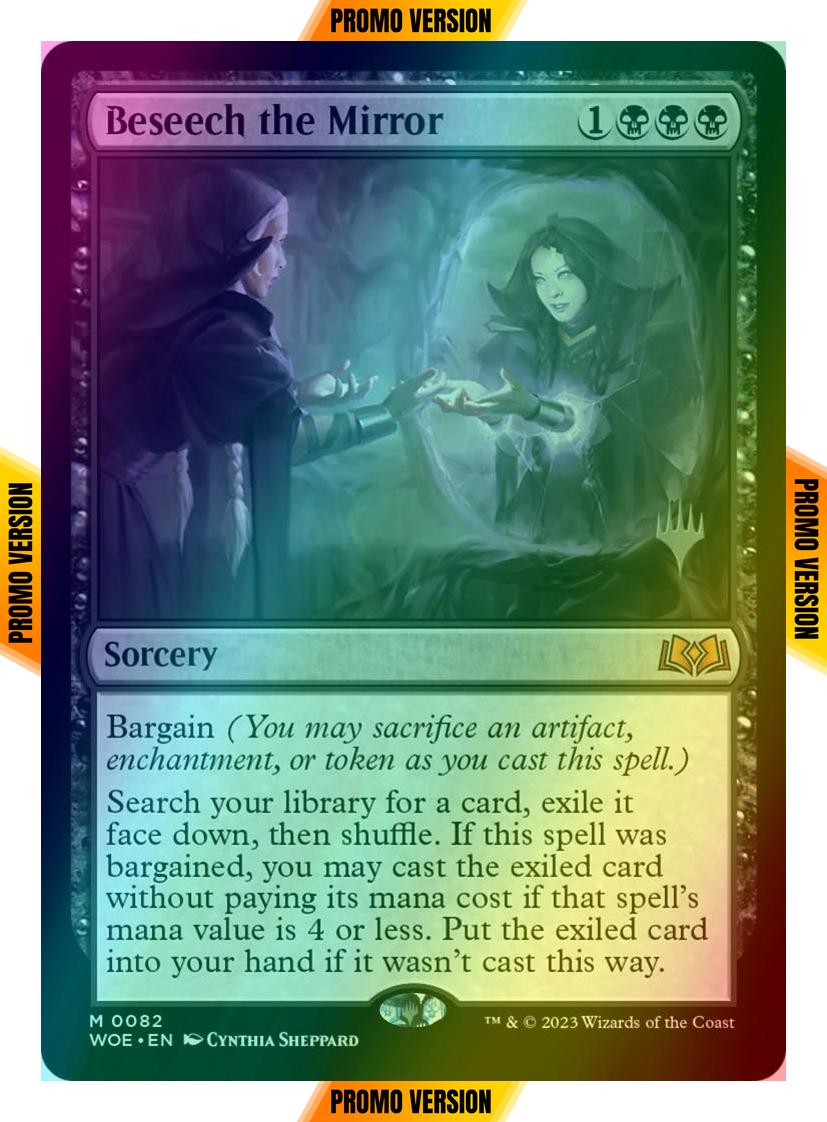 Beseech the Mirror [82p] [Promo Pack] [Wilds of Eldraine: Promos] [Foil]