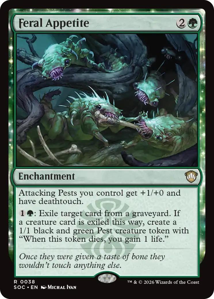 Feral Appetite [38] [Secrets of Strixhaven: Commander] [Non-Foil]