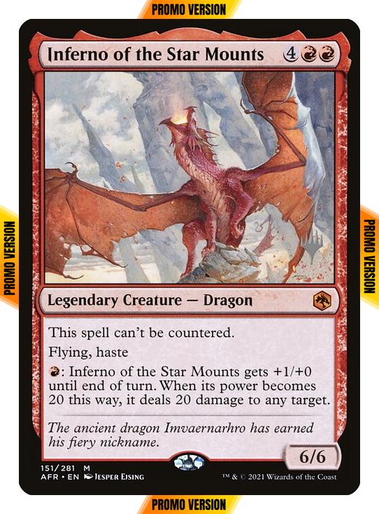 Inferno of the Star Mounts [Promo Pack] [151p] [Adventures in the Forgotten Realms Promos] [Non-Foil]