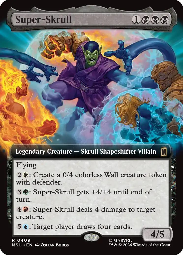 Super-Skrull [409] [Extended Art] [Marvel Super Heroes] [Non-Foil]
