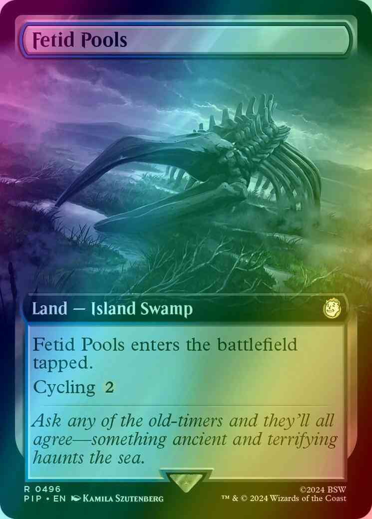 Fetid Pools [496] [Extended Art] [Fallout] [Foil]