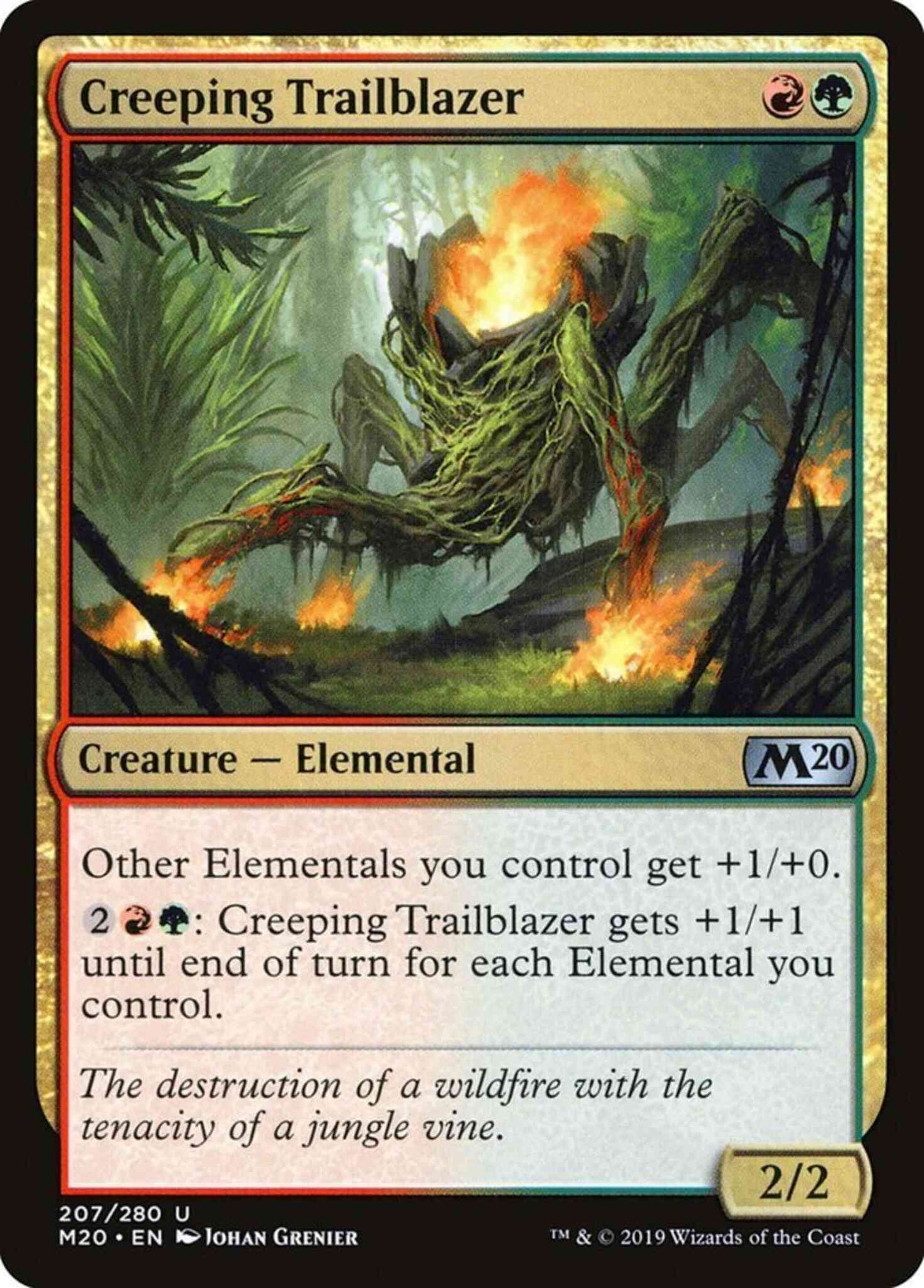 Creeping Trailblazer [207] [Core Set 2020] [Non-Foil]