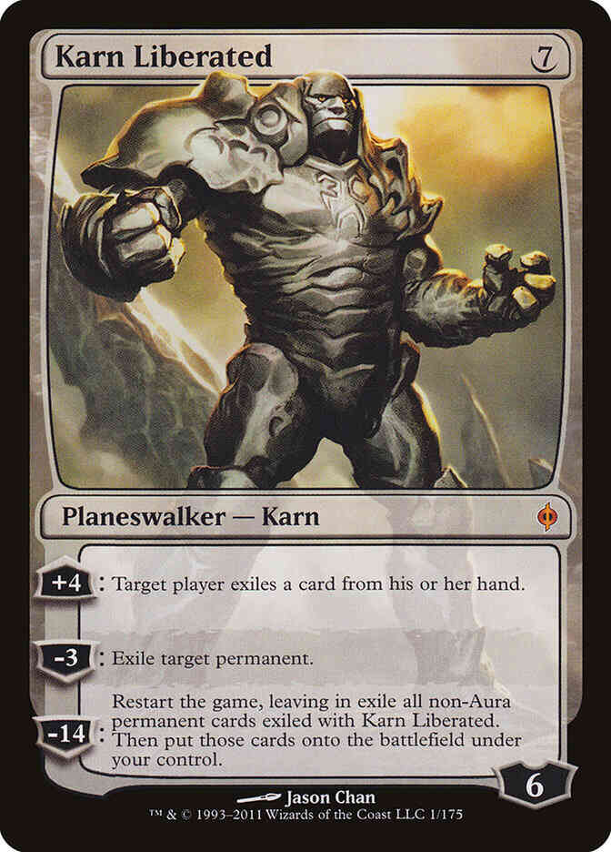 Karn Liberated [1] [New Phyrexia] [Non-Foil]