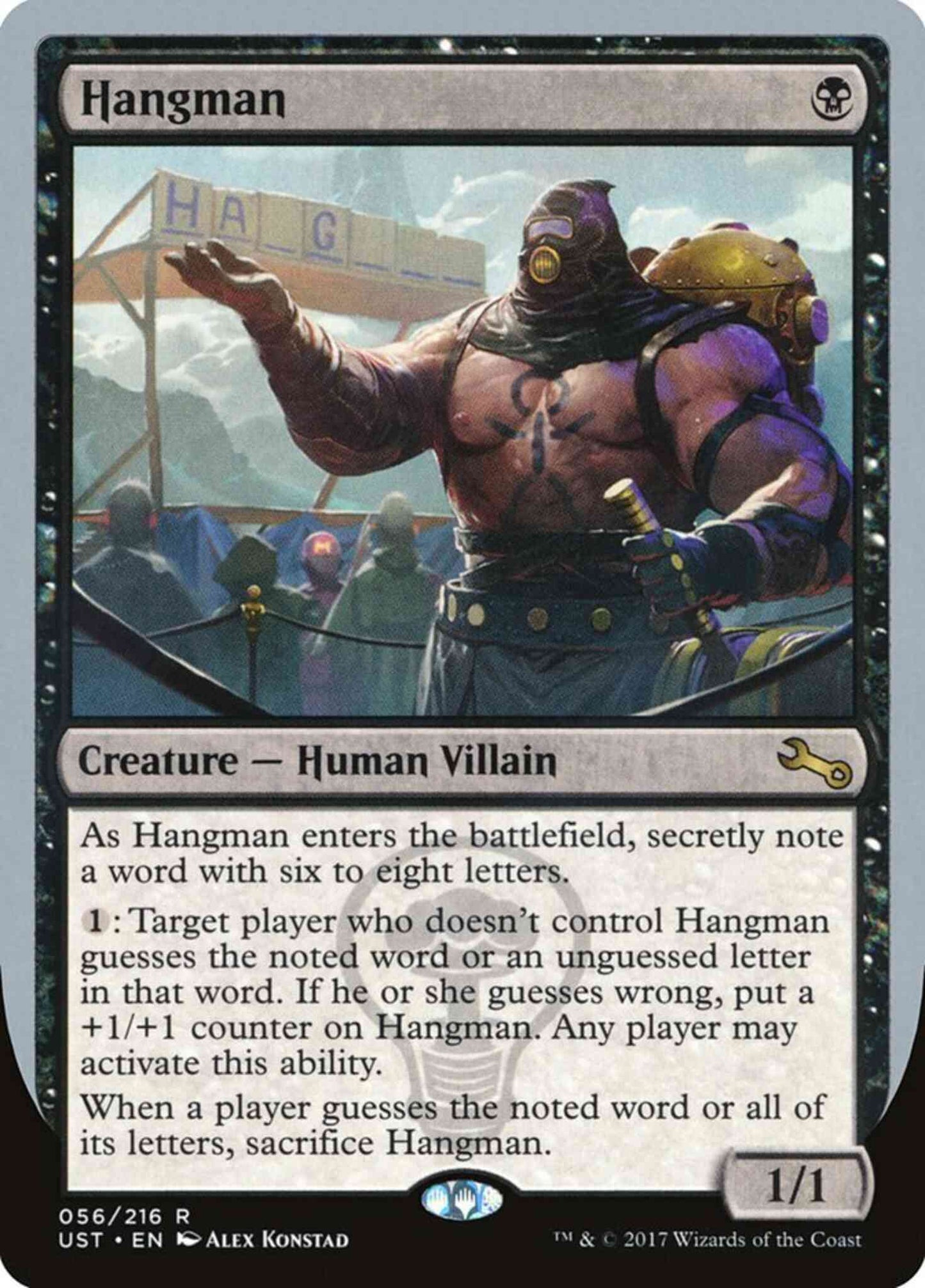Hangman [56] [Unstable] [Non-Foil]