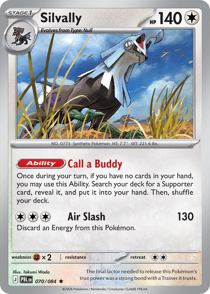 Silvally - 070/084 - Rare [me05-070] [Holo]