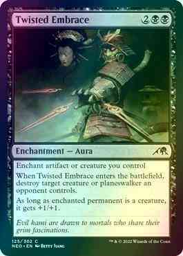 Twisted Embrace [125] [Kamigawa: Neon Dynasty] [Foil]
