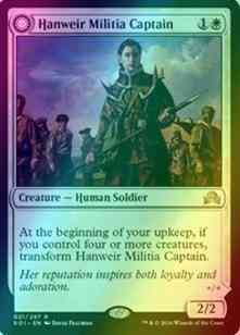 Hanweir Militia Captain // Westvale Cult Leader [21] [Shadows over Innistrad] [Foil]
