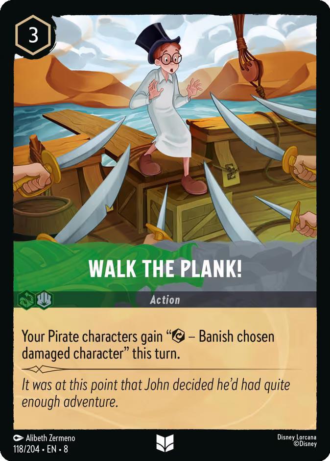 Walk the Plank - 118/204 [Reign of Jafar] [Non-Foil]