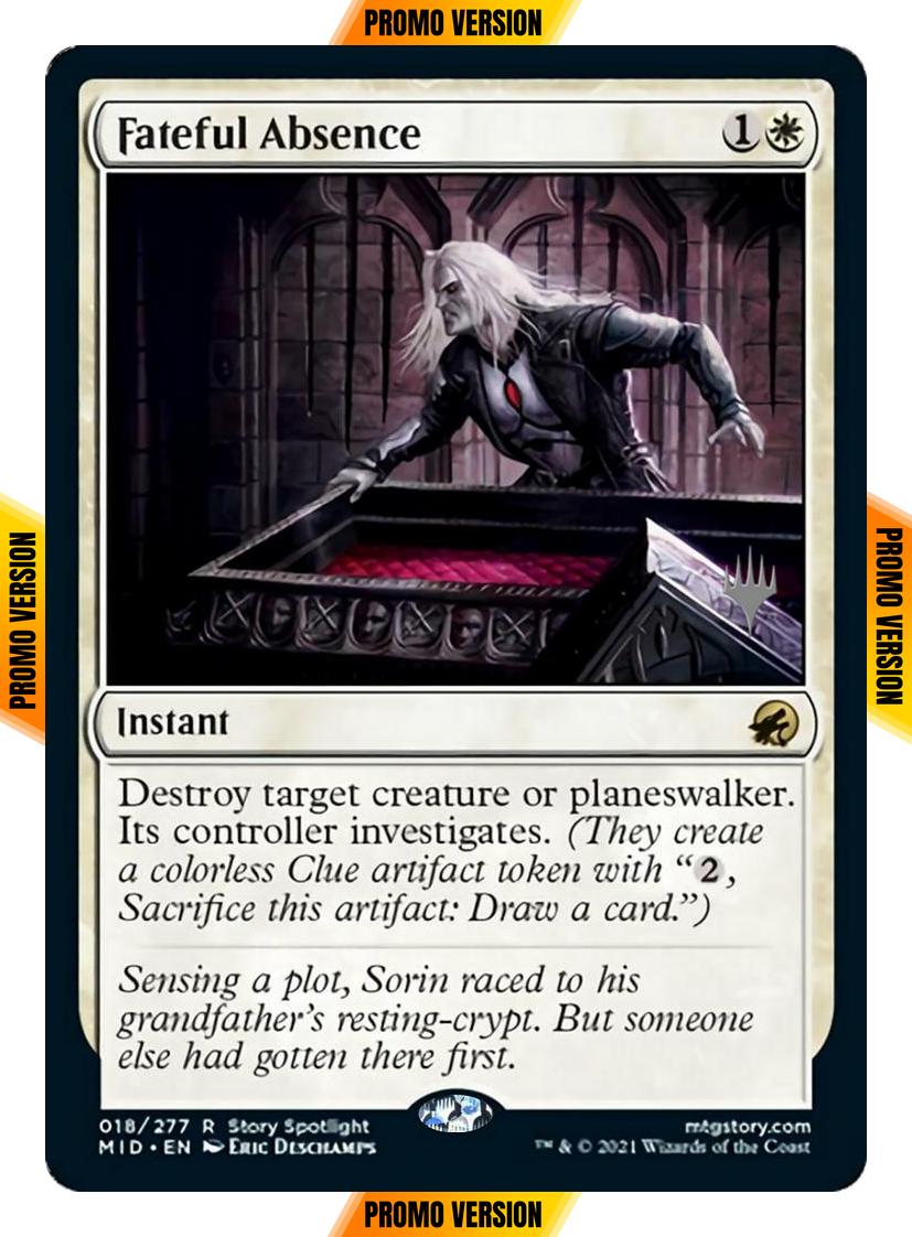 Fateful Absence [Promo Pack] [18p] [Innistrad: Midnight Hunt Promos] [Non-Foil]