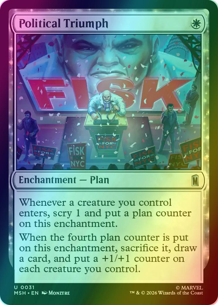 Political Triumph [31] [Marvel Super Heroes] [Foil]