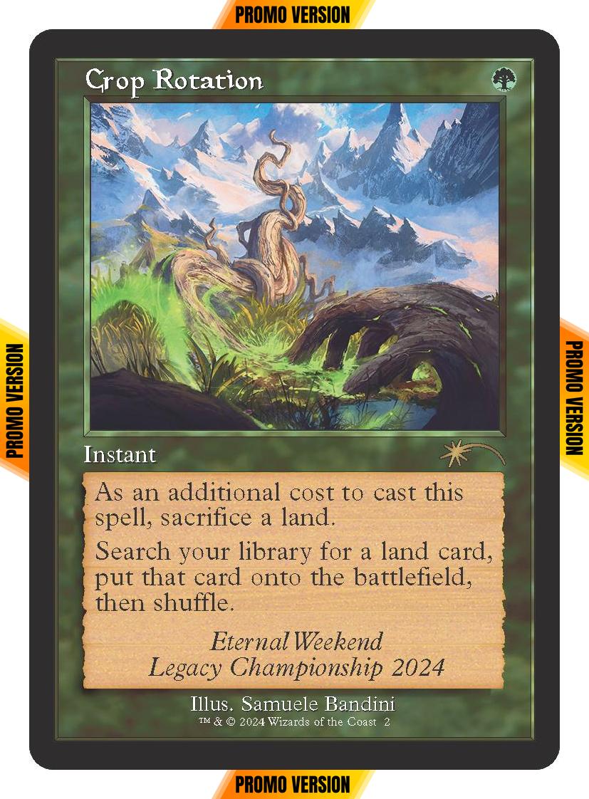 Crop Rotation [2] [Retro Frame] [Eternal Weekend] [Foil]