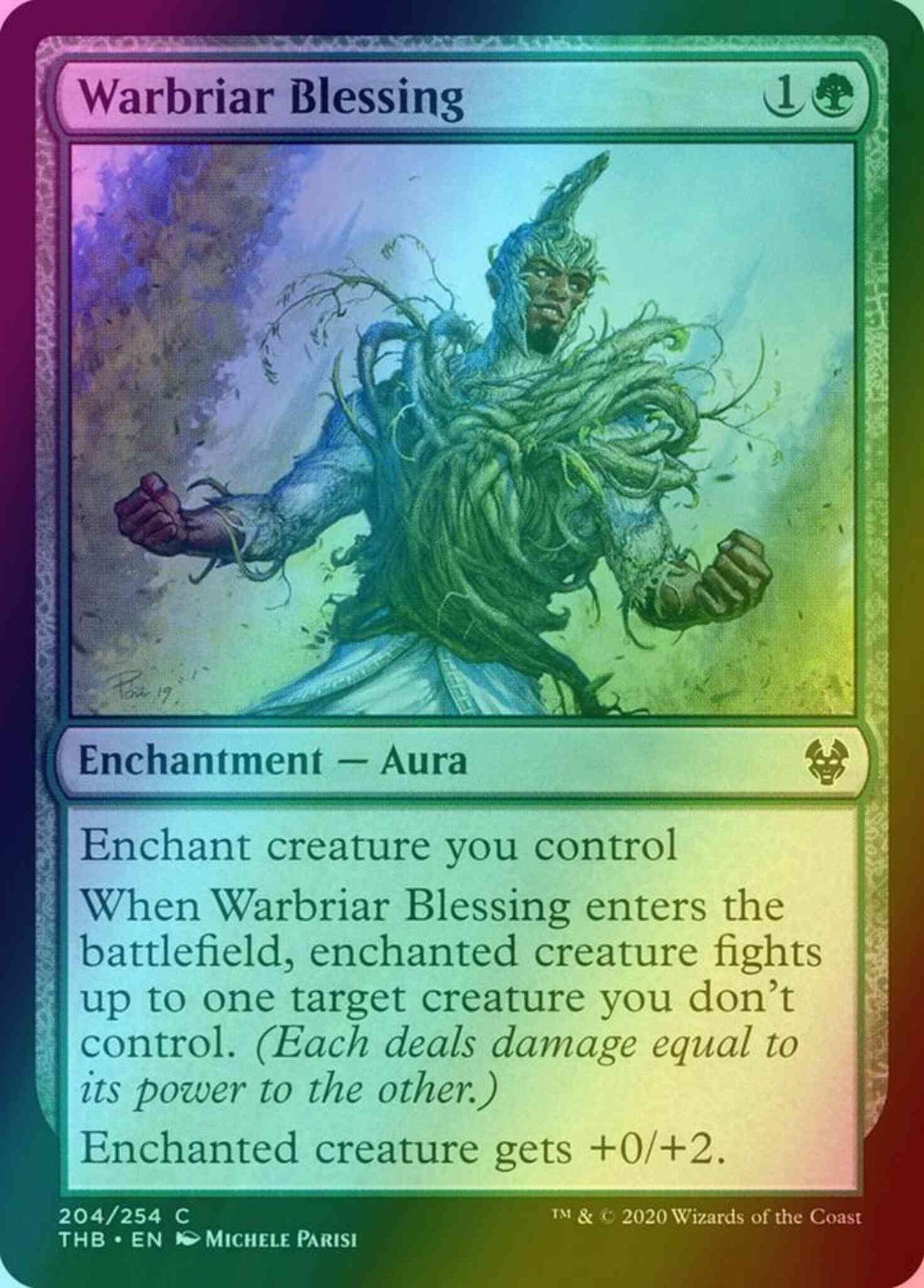 Warbriar Blessing [204] [Theros Beyond Death] [Foil]