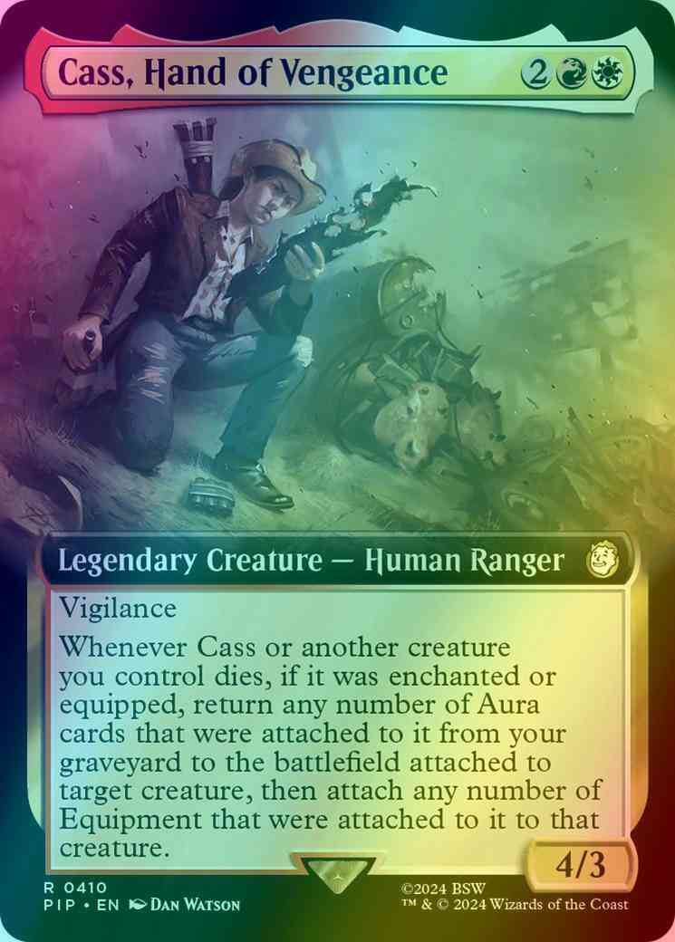 Cass, Hand of Vengeance [410] [Extended Art] [Fallout] [Foil]