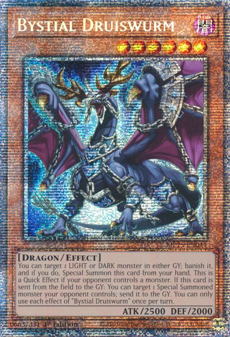 Bystial Druiswurm - MP25-EN044 - Starlight Rare - 1st Edition