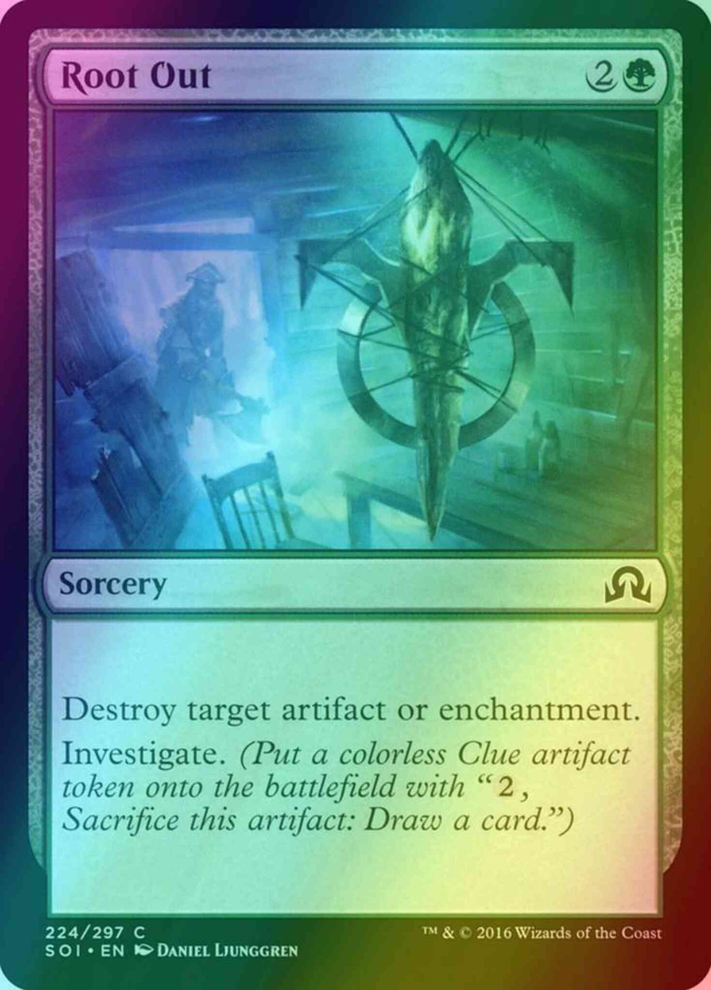 Root Out [224] [Shadows over Innistrad] [Foil]