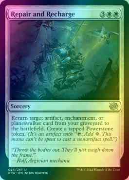 Repair and Recharge [24] [The Brothers' War] [Foil]