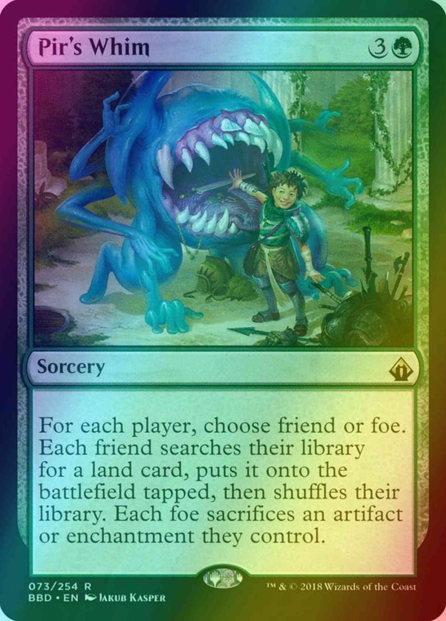 Pir's Whim [73] [Battlebond] [Foil]