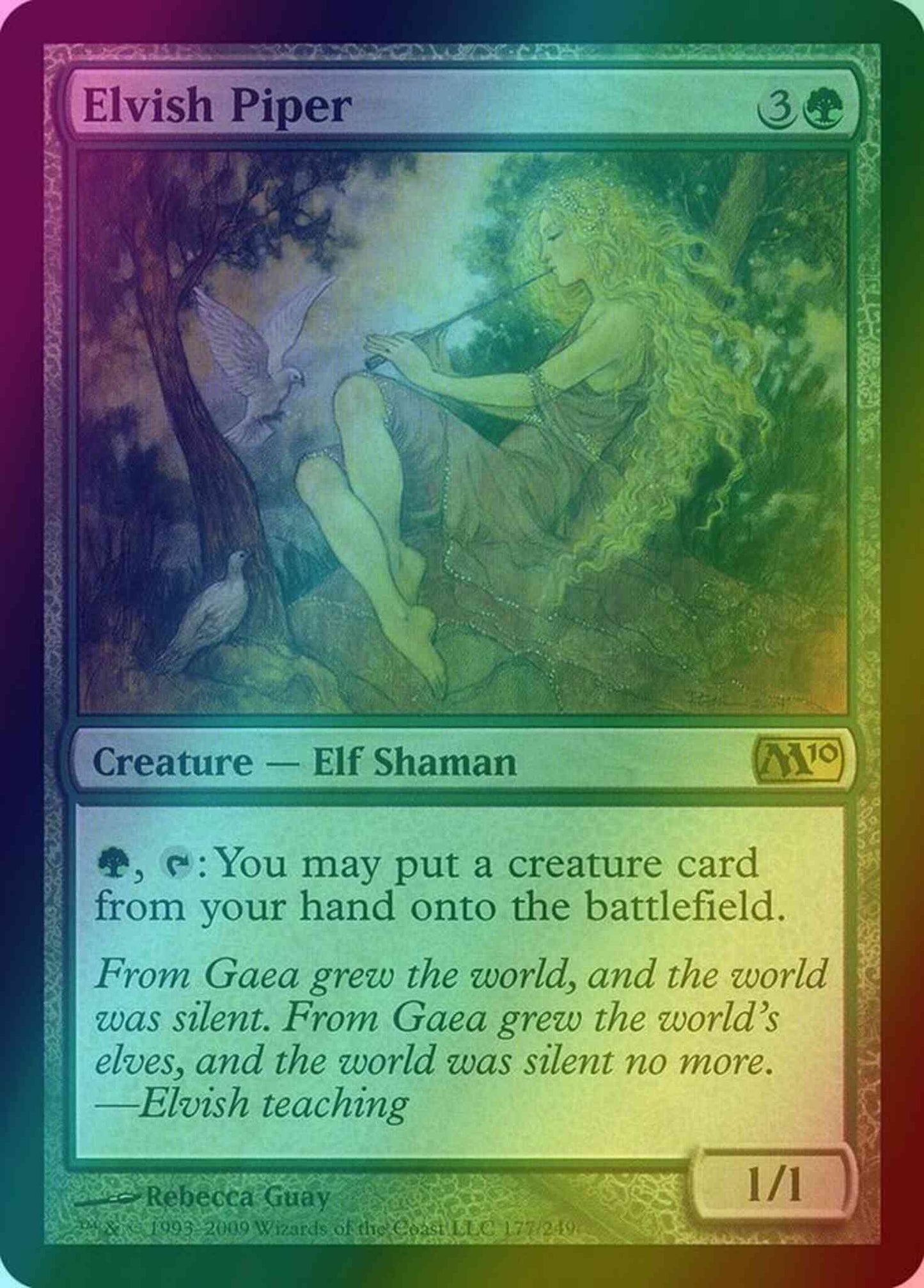 Elvish Piper [177] [Magic 2010] [Foil]