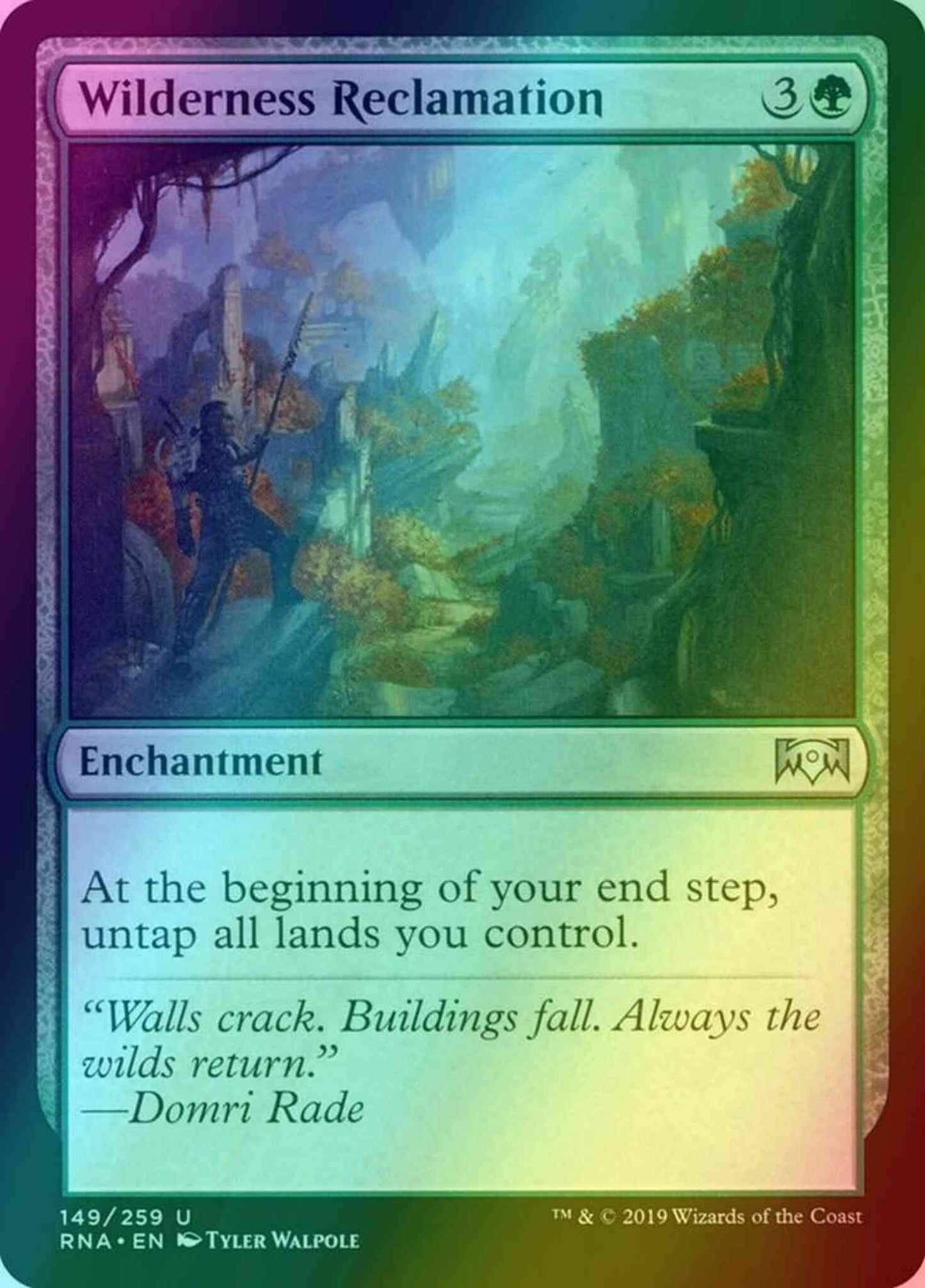 Wilderness Reclamation [149] [Ravnica Allegiance] [Foil]