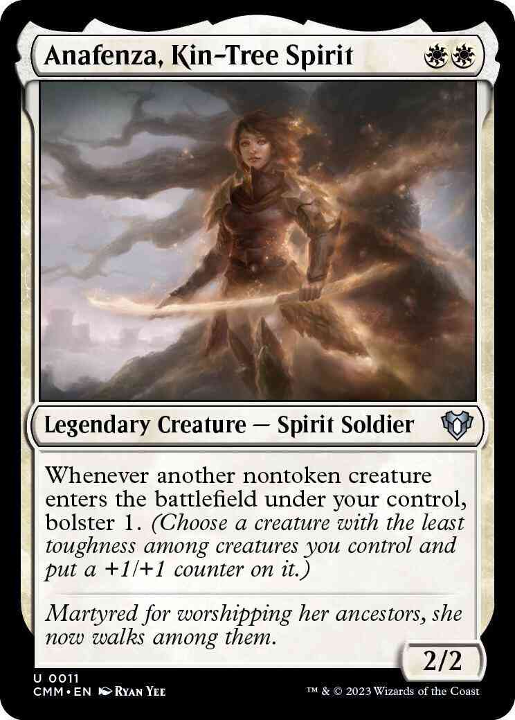 Anafenza, Kin-Tree Spirit [11] [Commander Masters] [Non-Foil]
