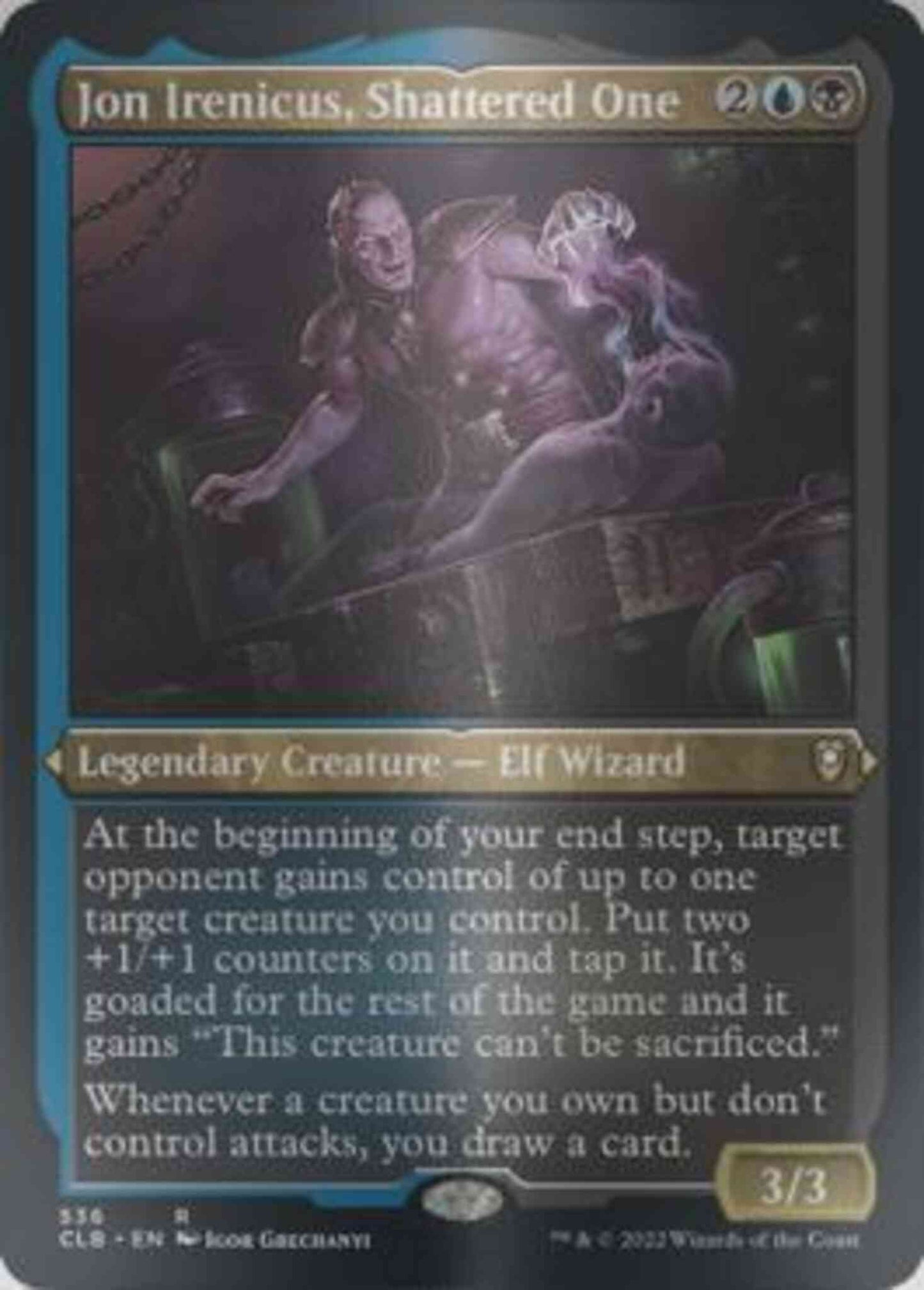 Jon Irenicus, Shattered One [536] [Commander Legends: Battle for Baldur's Gate] [Etched Foil]