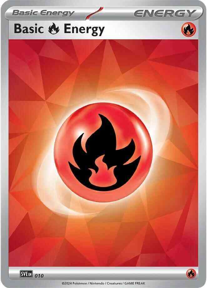Basic Fire Energy - 010 - Common [sve-010] [Non-Holo]