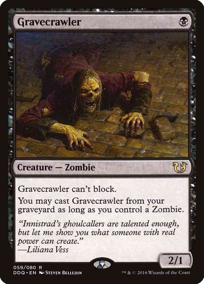 Gravecrawler [59] [Duel Decks Blessed vs Cursed] [Non-Foil]