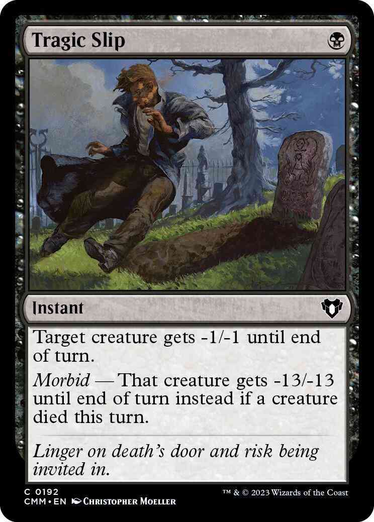 Tragic Slip [192] [Commander Masters] [Non-Foil]