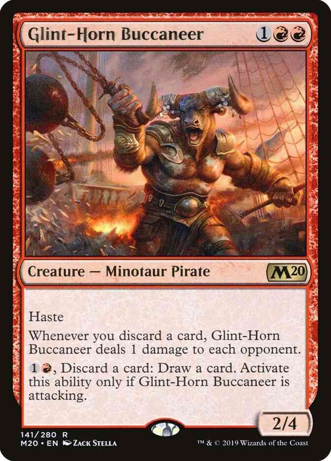 Glint-Horn Buccaneer [141] [Core Set 2020] [Non-Foil]