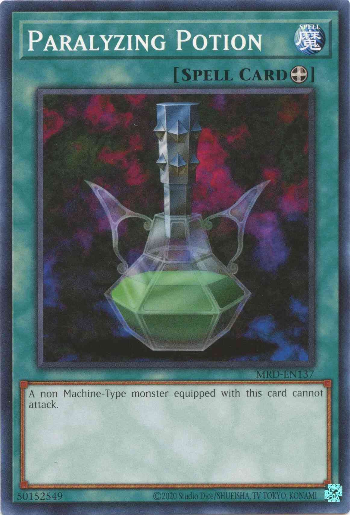 Paralyzing Potion - 25th Anniversary - MRD-EN137 - Common - Unlimited