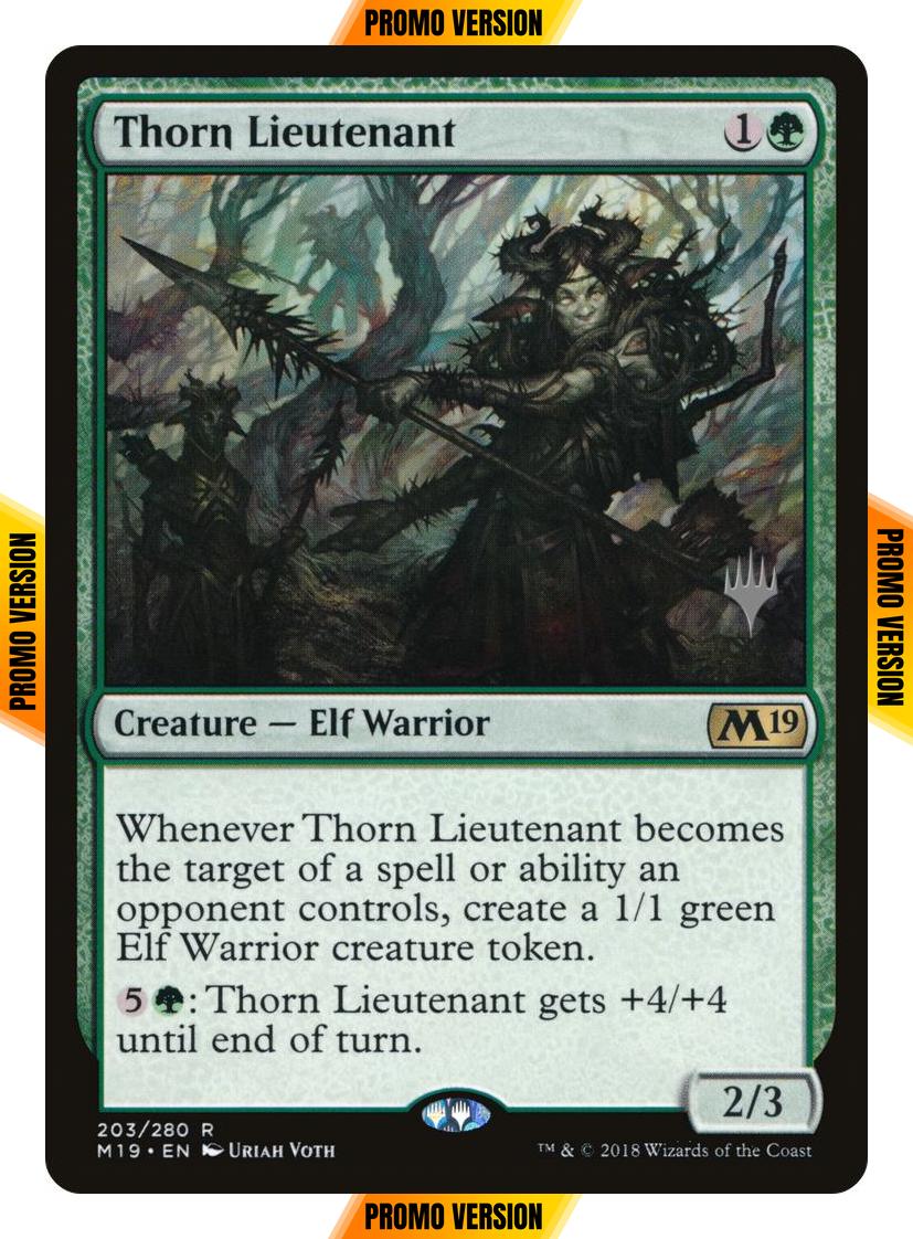 Thorn Lieutenant [203p] [Promo Pack] [Core Set 2019 Promos] [Non-Foil]