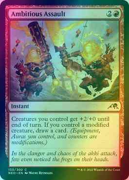 Ambitious Assault [133] [Kamigawa: Neon Dynasty] [Foil]