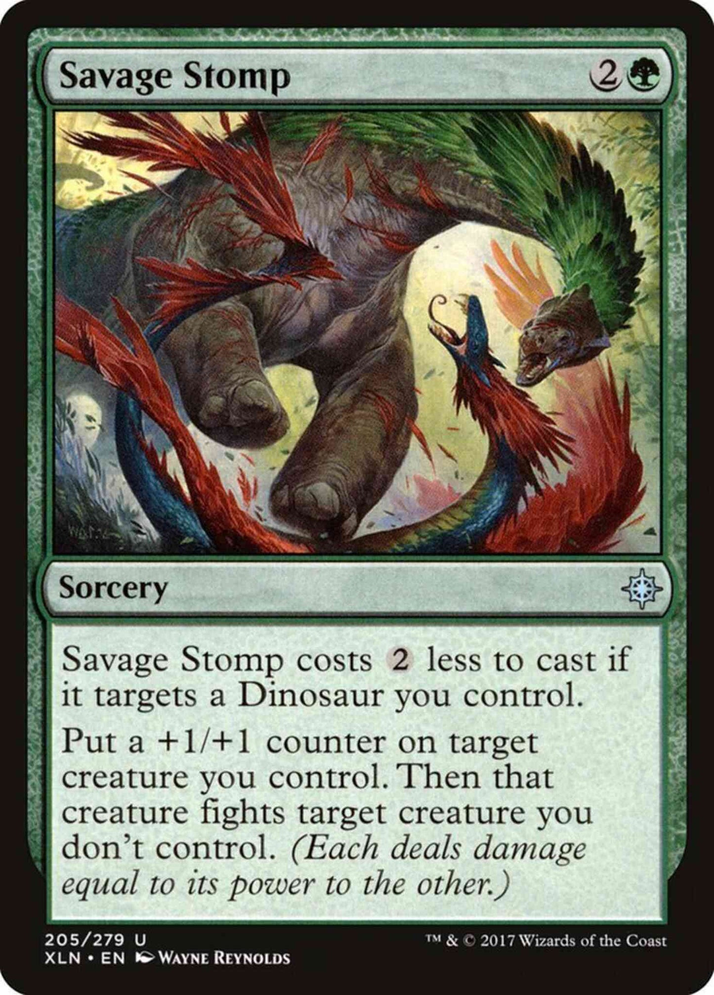 Savage Stomp [205] [Ixalan] [Non-Foil]