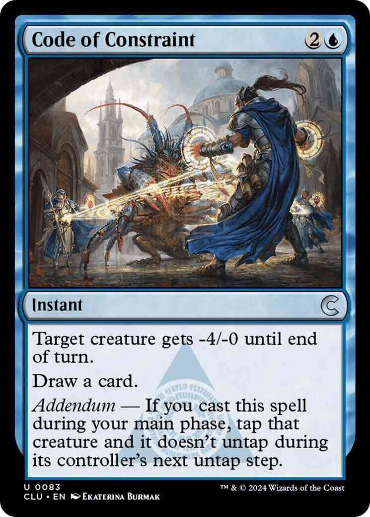 Code of Constraint [83] [Ravnica: Clue Edition] [Non-Foil]