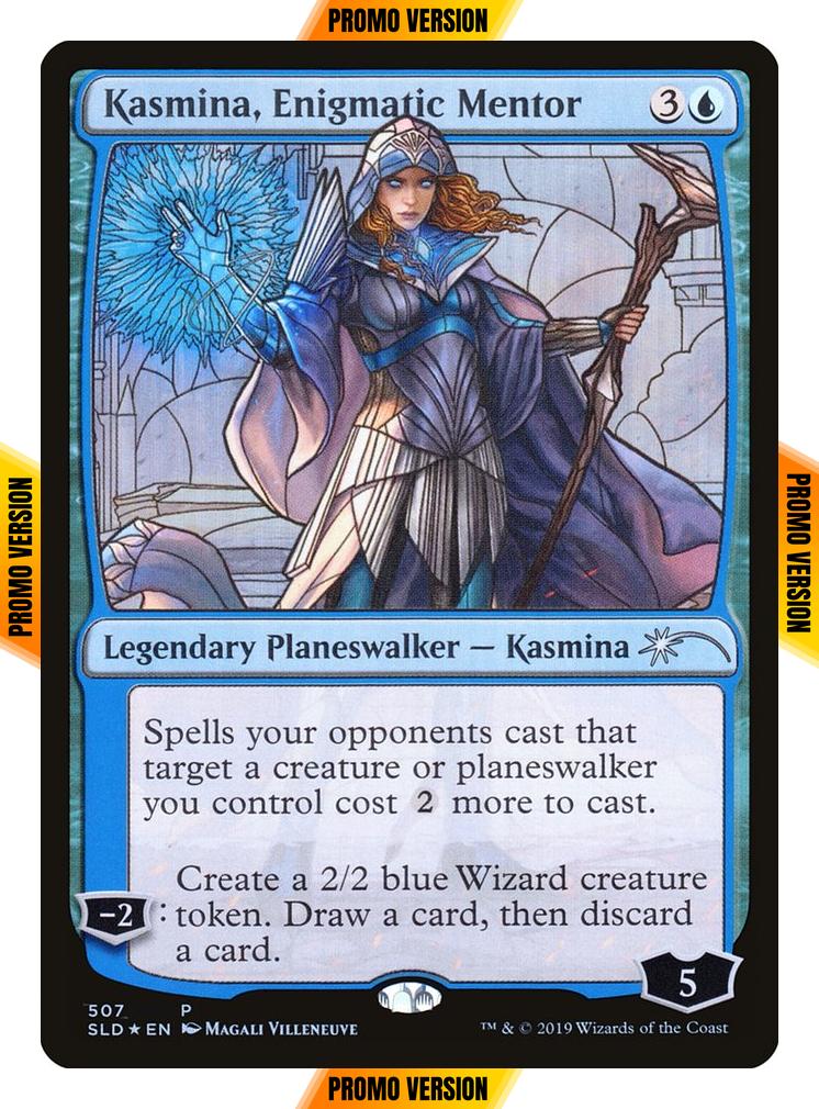 Kasmina, Enigmatic Mentor [0507] [Stained Glass] [Secret Lair Drop] [Foil]